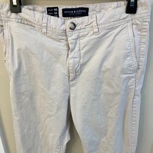 Denim & Flower dress pants